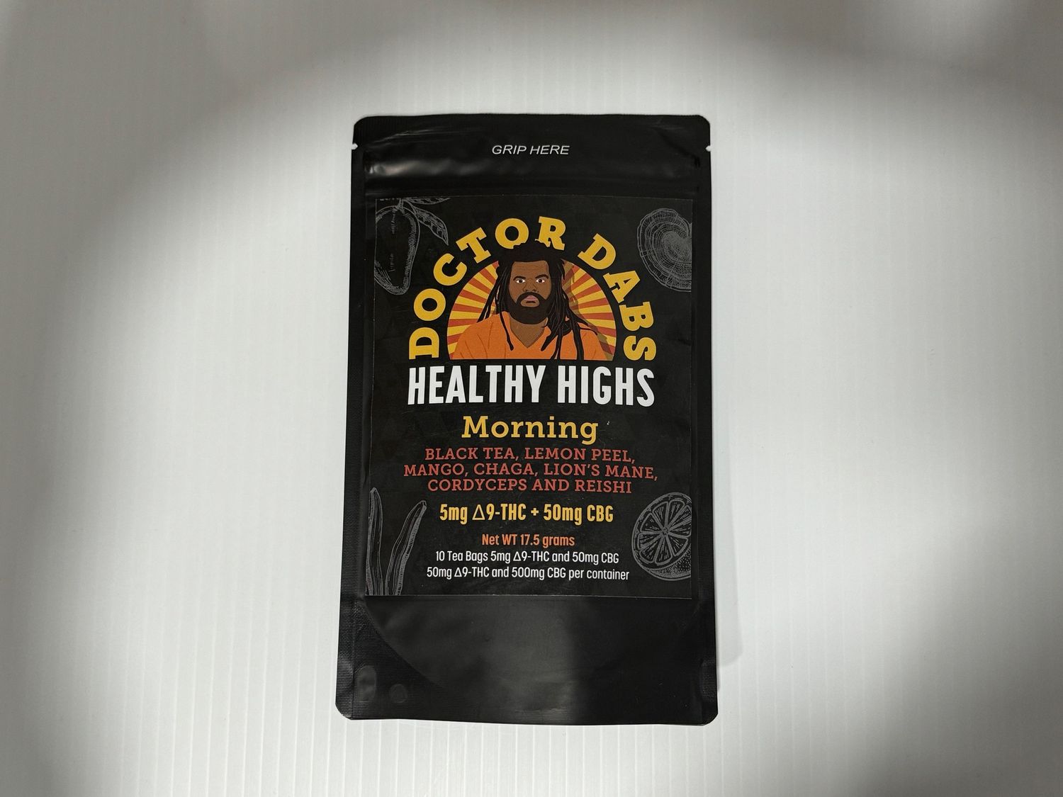 Doctor Dabs Healthy Highs Infused THC Tea, Flavor: Morning Tea