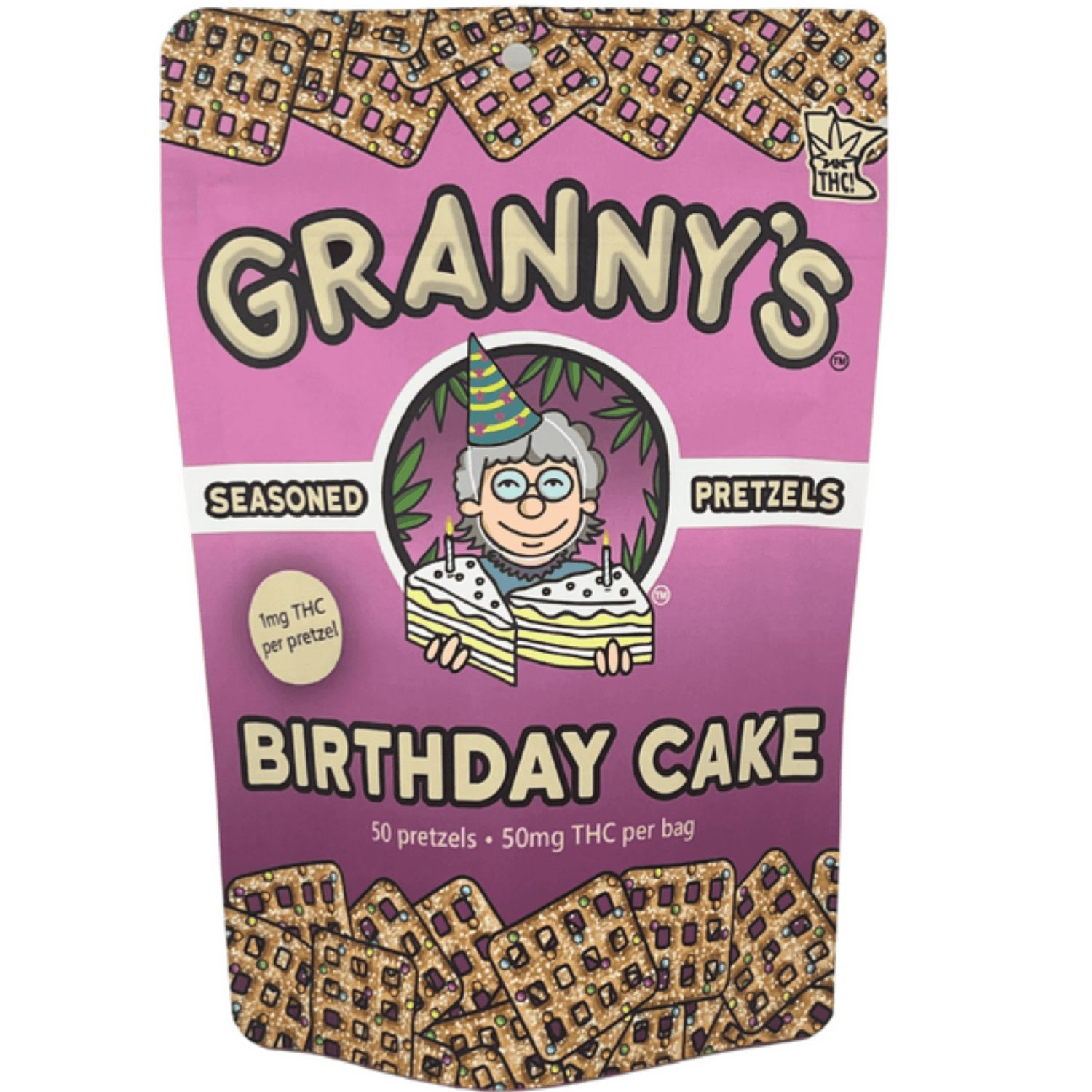 Granny's Pretzels - Birthday Cake
