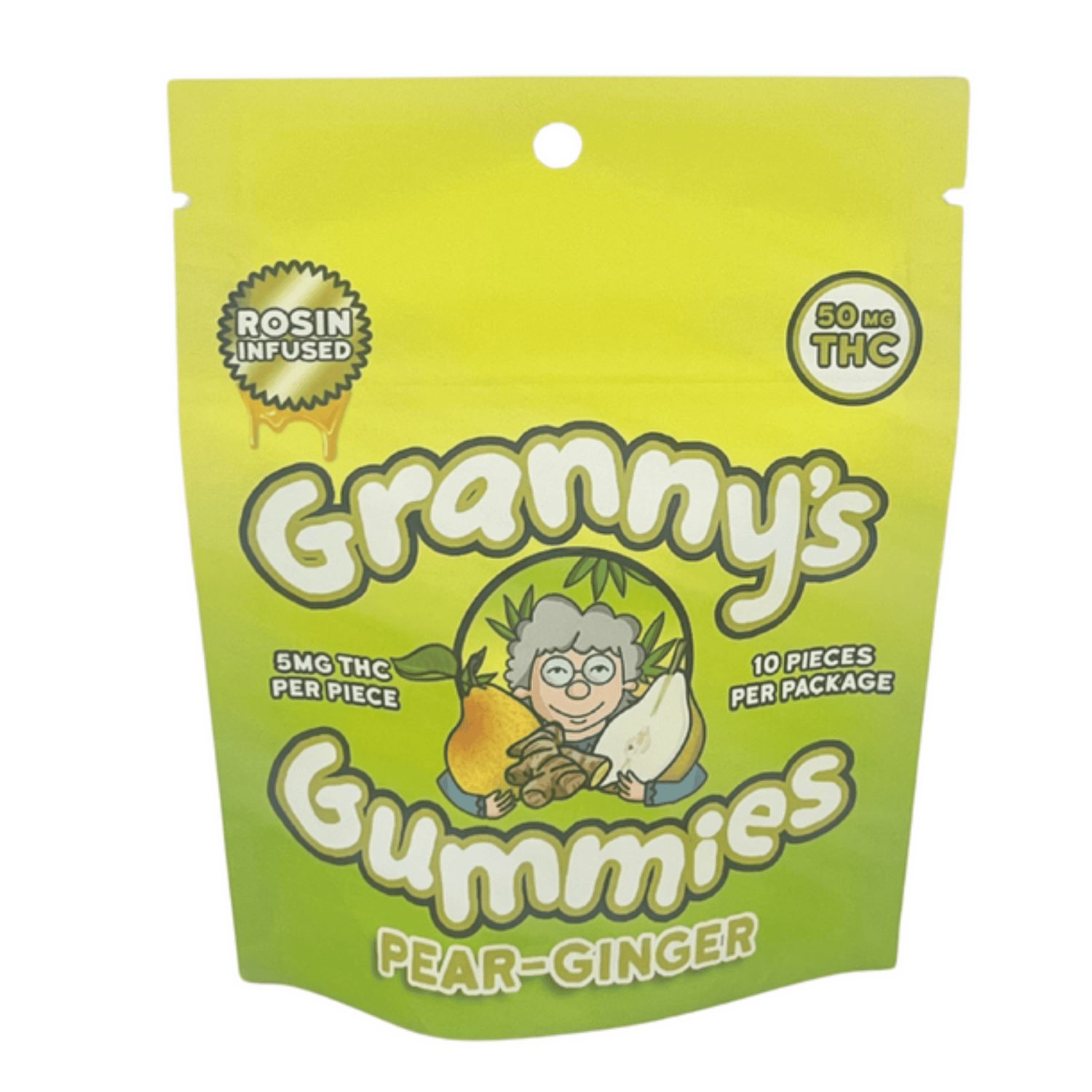 Granny's Pear Ginger Rosin Gummies