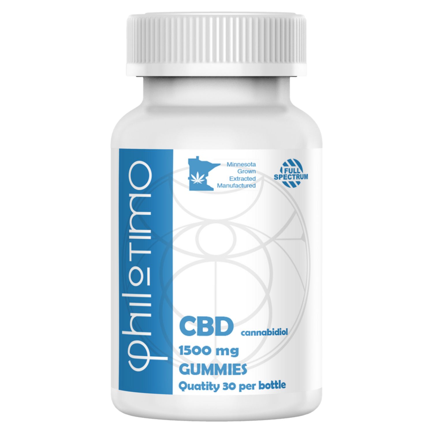 Philotimo CBD Gummies (Full Spectrum - 25mg)