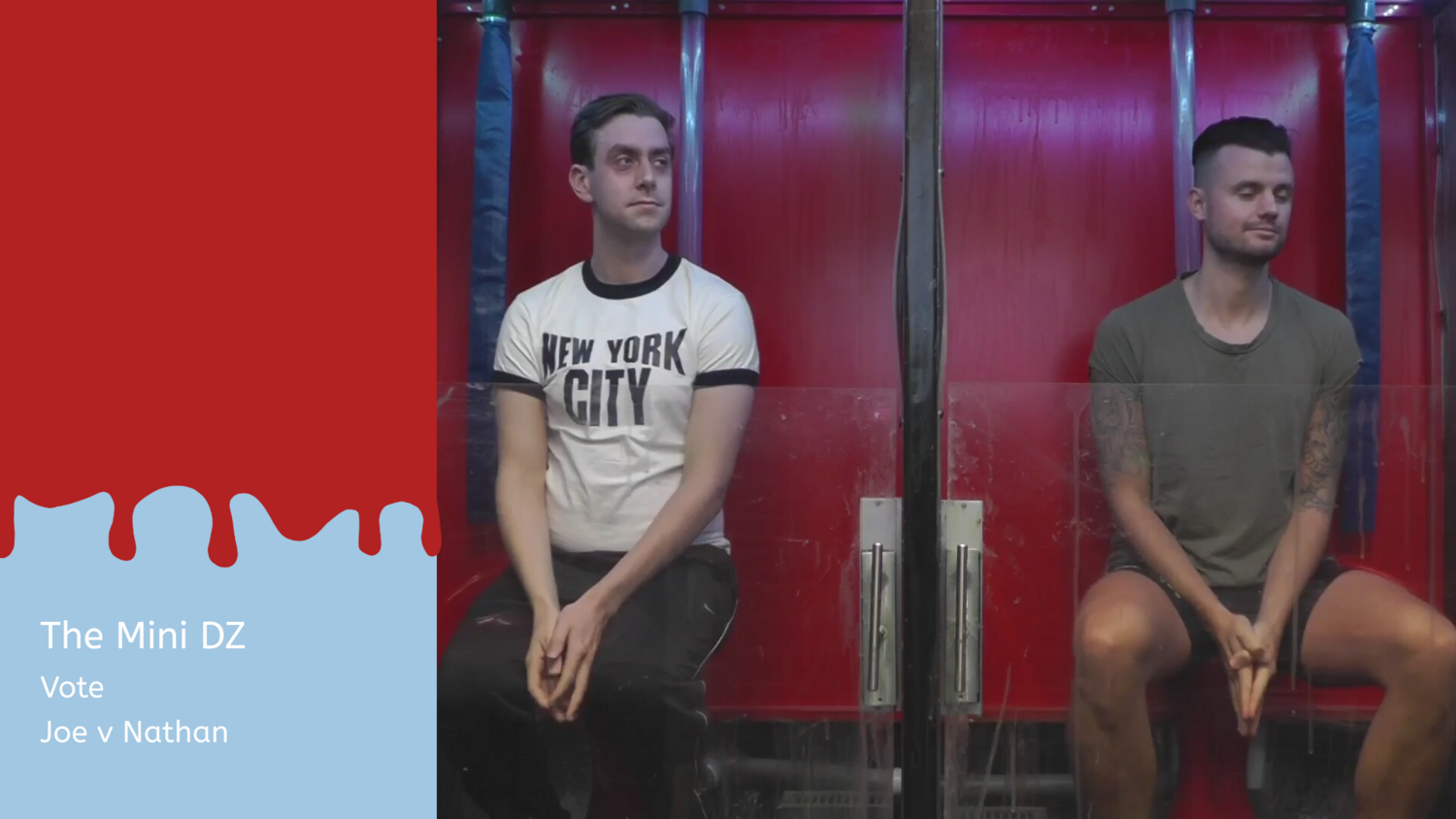 The Mini DZ : Vote : Joe v Nathan The Mini DZ : Vote : Joe v Nathan