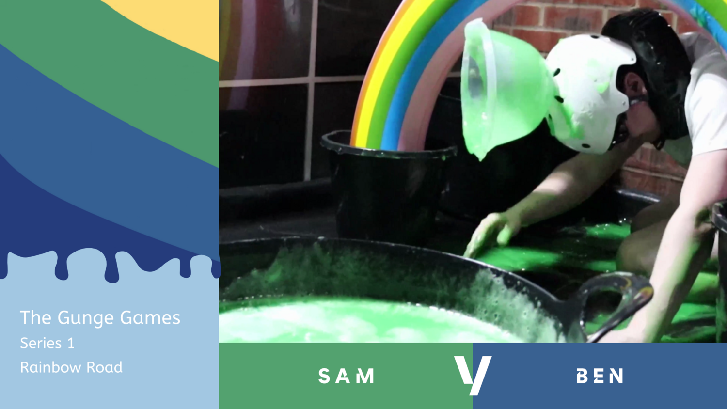 The Gunge Games : Series 1 : Rainbow Road - Round 1