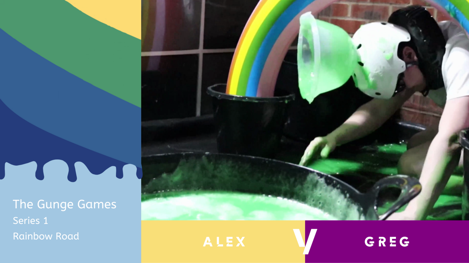 The Gunge Games : Series 1 : Rainbow Road - Round 2 The Gunge Games : Series 1 : Rainbow Road - Round 2