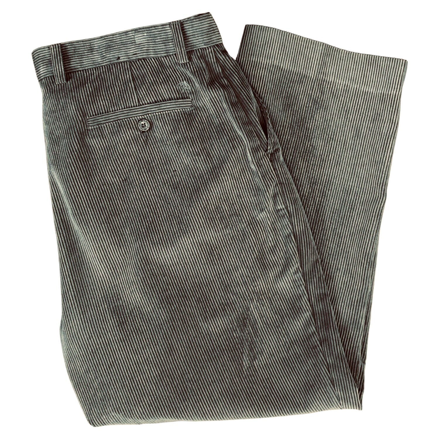 Vintage 90s Arnold Palmer Gray Golf Corduroy Pants Size 40