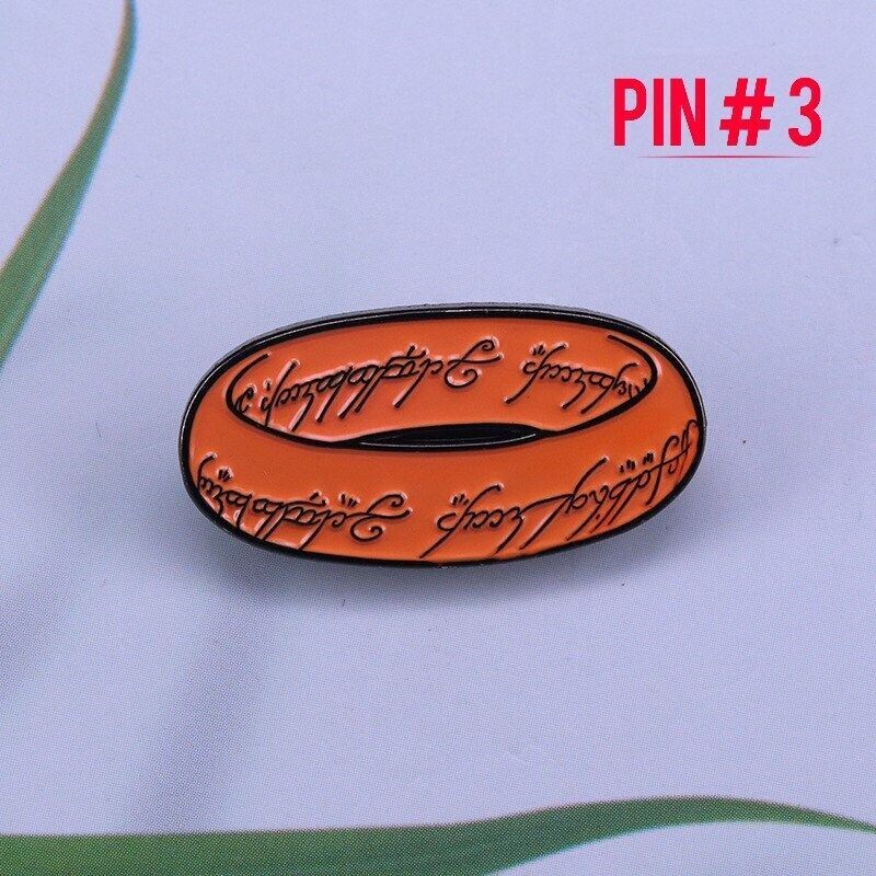The One Ring Enamel Pin Lord of the Ring Merchandise
