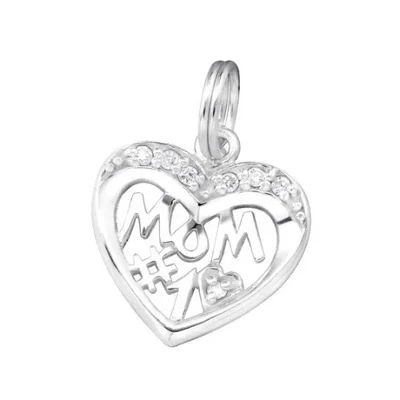 Mom Bead Pendant for European Charm Bracelet