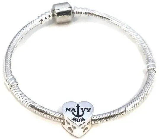 NAVY MOM Bracelet 925S Christmas, Birthday Valentine Gift