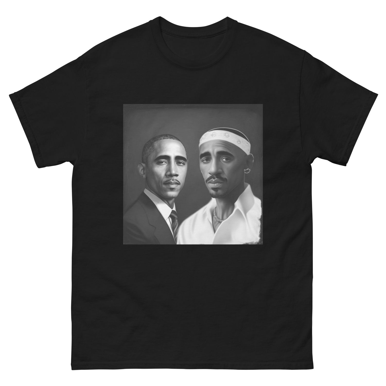 Prez &amp; Pac classic tee