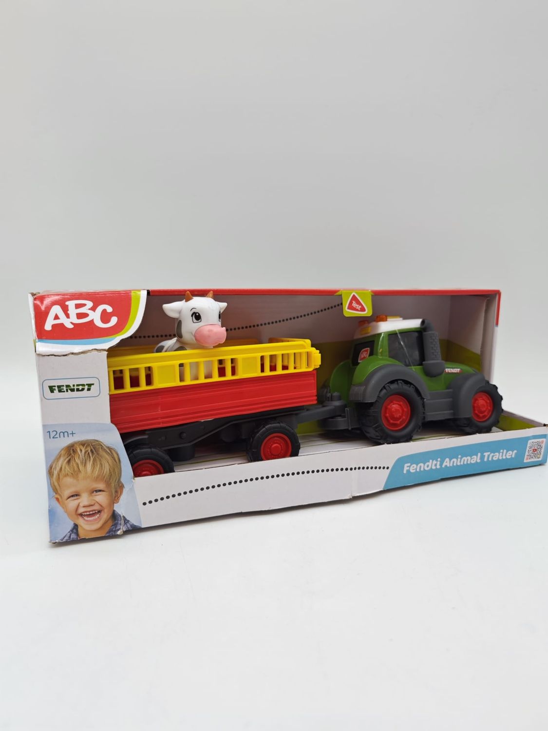 Simba ABC Fendti Animal Trailer Trecker Mit Anhänger Kinderspielzeug Ab 12 Monat