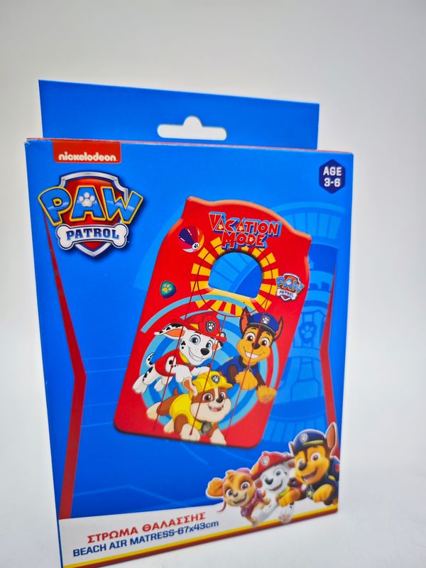 PAW patrol Luftmatratze rot