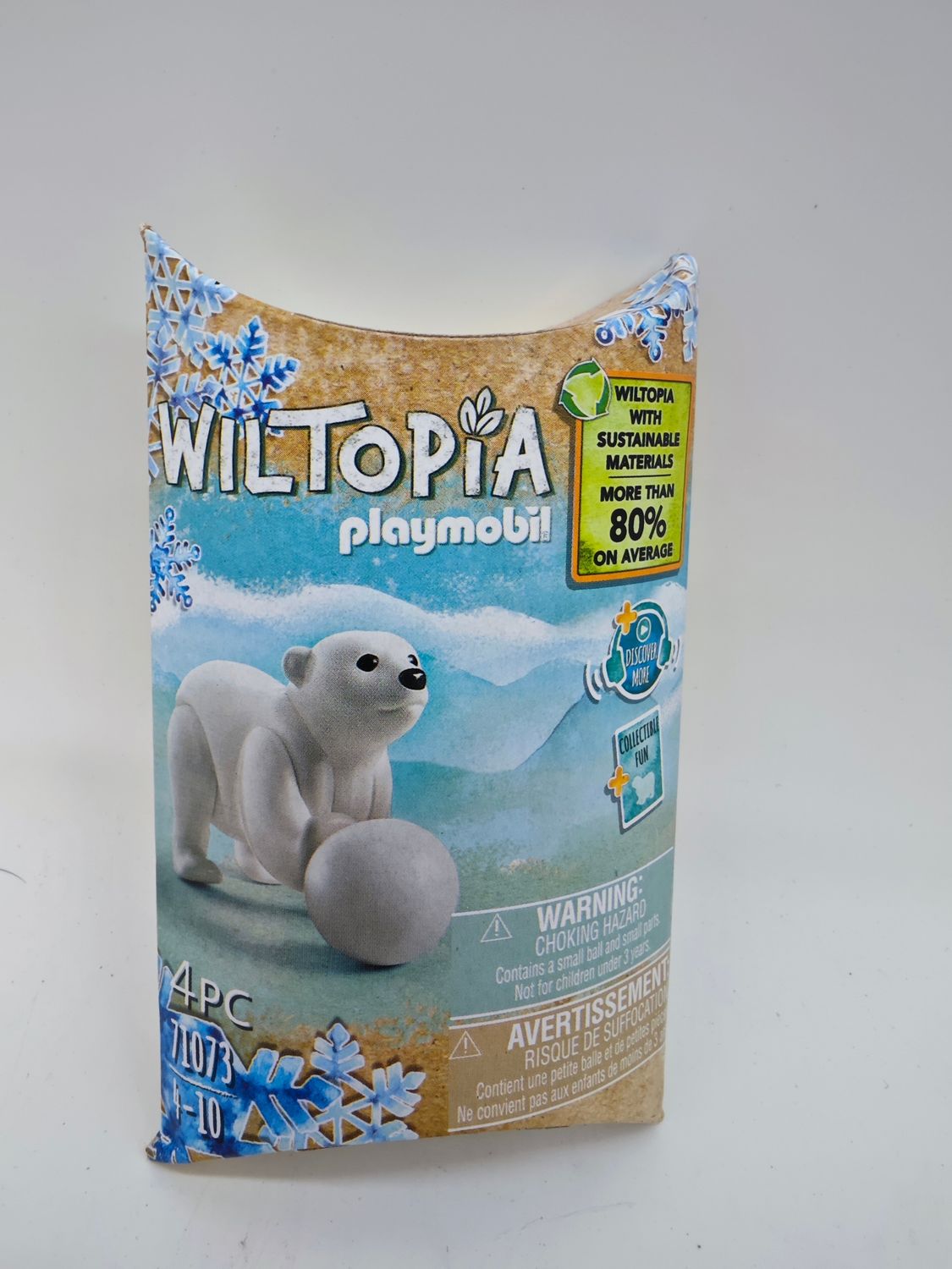Playmobil® Konstruktions-Spielset Wiltopia Junger Eisbär