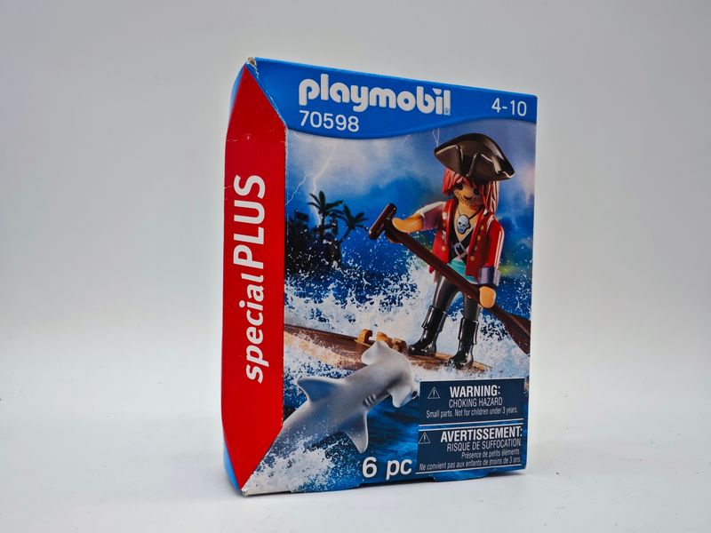 Playmobil® Konstruktions-Spielset 70598 Pirat mit Floß und Hammerhai Playmobil® Konstruktions-Spielset 70598 Pirat mit Floß und Hammerhai