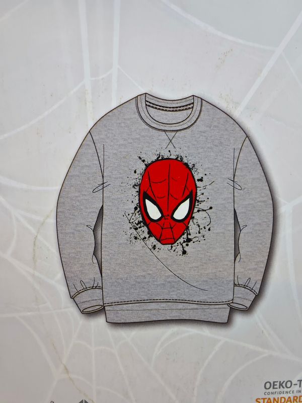 Marvel Spider-Man Sweatshirt 86 /92 Marvel Spider-Man Sweatshirt 86 /92
