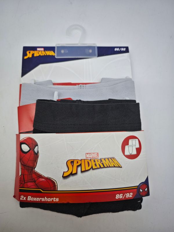 Marvel Spider-Man 2er boxershorts 86/92