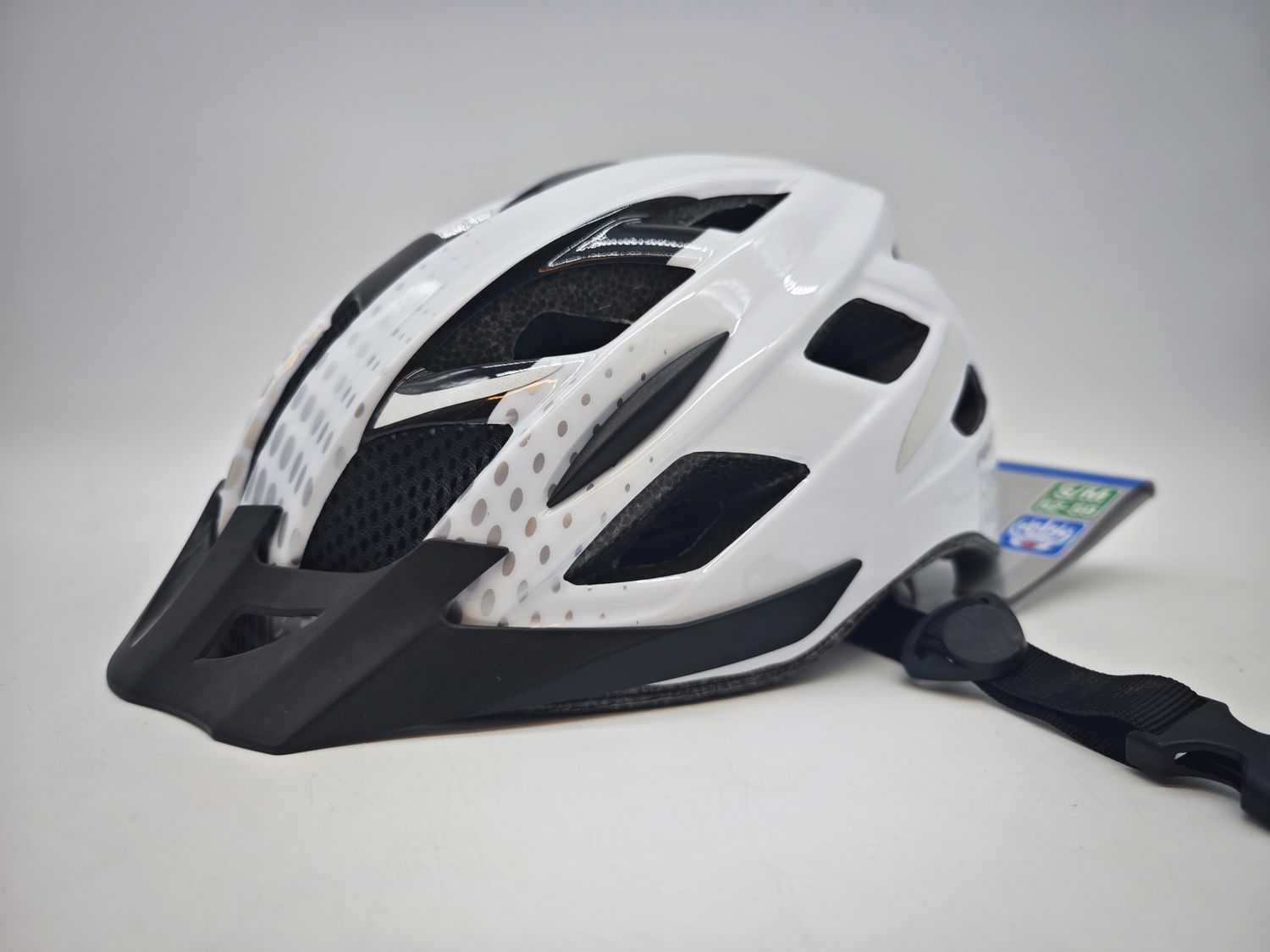 Fischer fahrradhelm weiß S/m