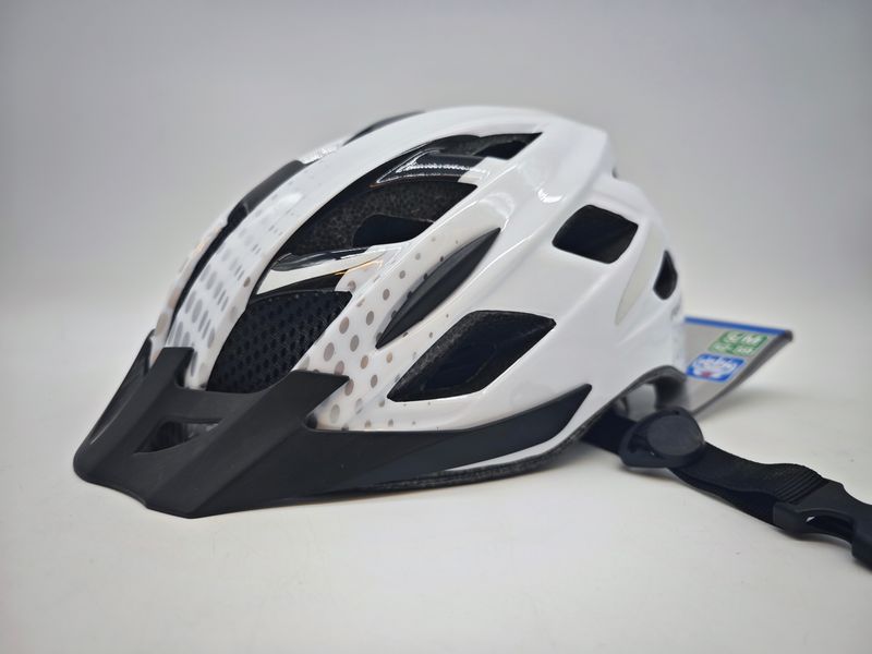 Fischer fahrradhelm weiß S/m