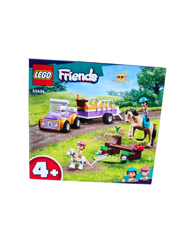 LEGO® Konstruktionsspielsteine Pferde- und Pony-Anhänger (42634), LEGO Friends, (105 St) LEGO® Konstruktionsspielsteine Pferde- und Pony-Anhänger (42634), LEGO Friends, (105 St)