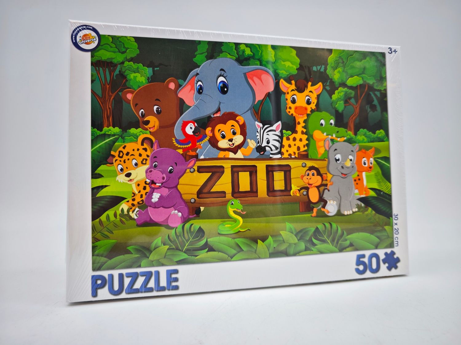 Tiergarten Puzzle 50 Stücke