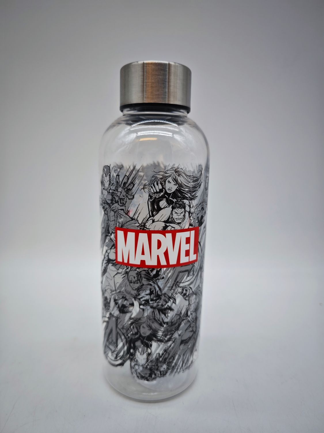 Marvel 850 ml wiederverwendbare Wasserflasche aus Kunststoff