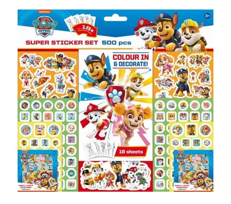 Paw  patrol Sticker 500 Sticker