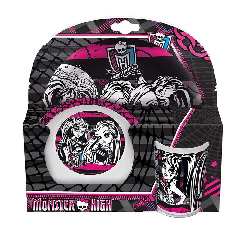 Monster High frühstücksset 3er Set Monster High frühstücksset 3er Set
