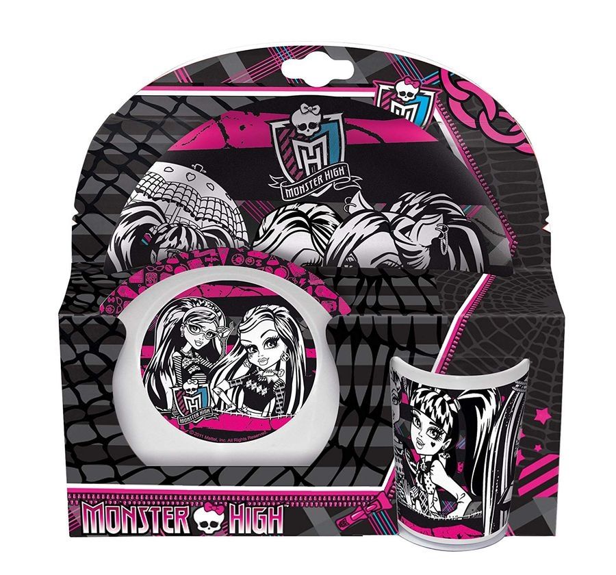 Monster High frühstücksset 3er Set