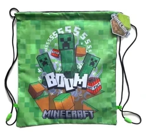 Minecraft Sporttasche Turnbeutel 37 cm