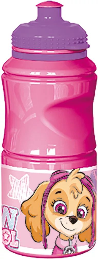 Paw Patrol Pup Power Flasche, Sportflasche 380 ml