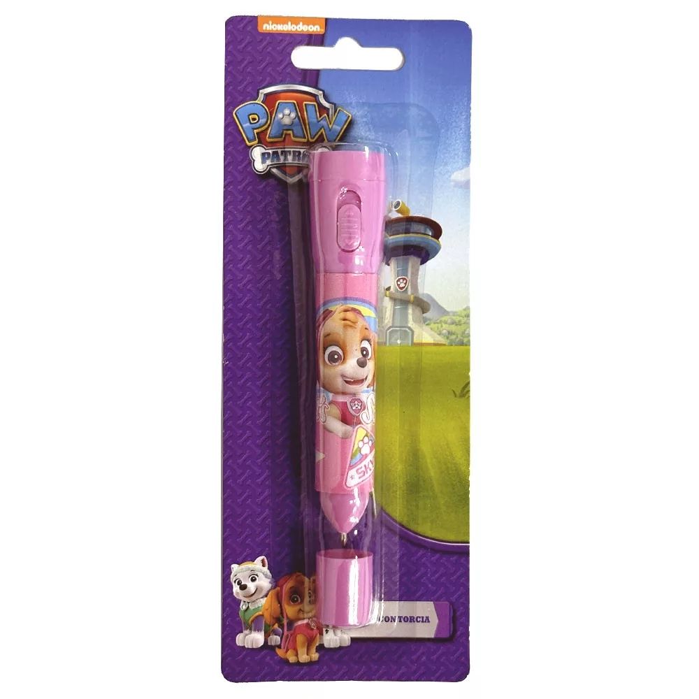 Paw Patrol Stift mit Taschenlampe, Sky