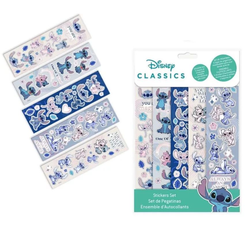 Disney Lilo und Stitch Magical Aufkleber-Set 5 Blätter