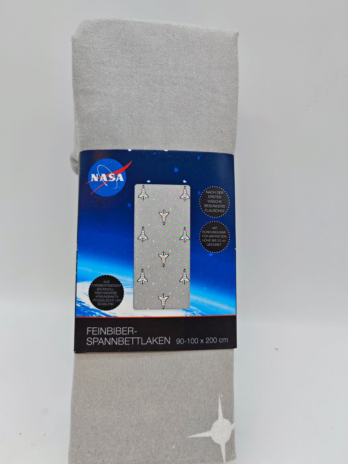 NASA feinbiber spannbettlaken 90 x 200