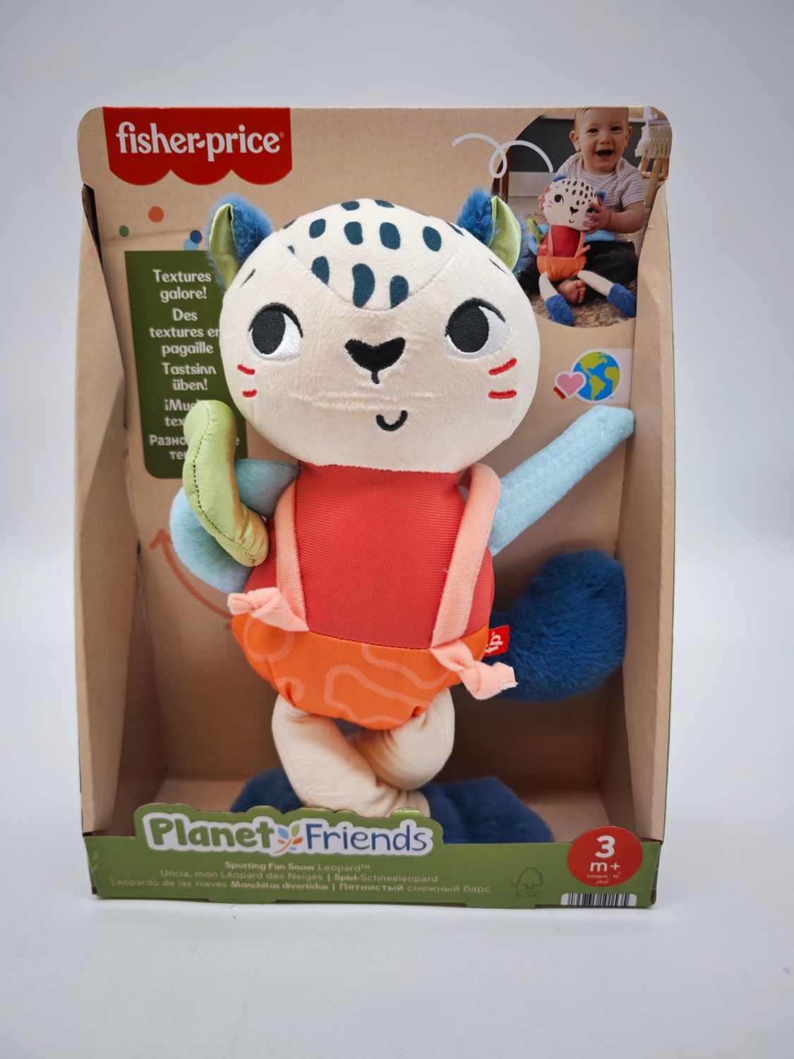 Kuscheltier Planet Friends, Schneeleopard
