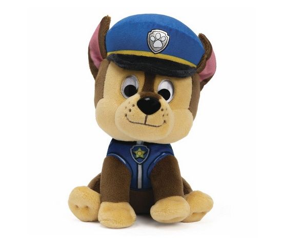 Spin Master 48311 - Paw Patrol Plüschfigur Chase, 15cm