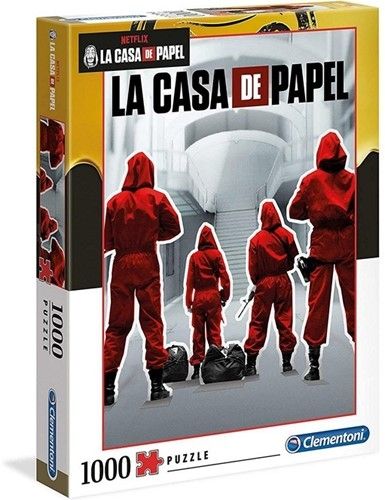 Clementoni Puzzle 1000 Teilig La Casa de Papel 28x37cm