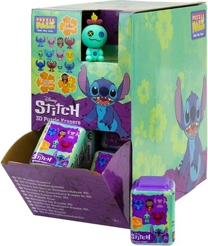 Disney Lilo & Stitch Scented Puzzle Palz 3D Puzzle Radiergummi  4,5x6cm