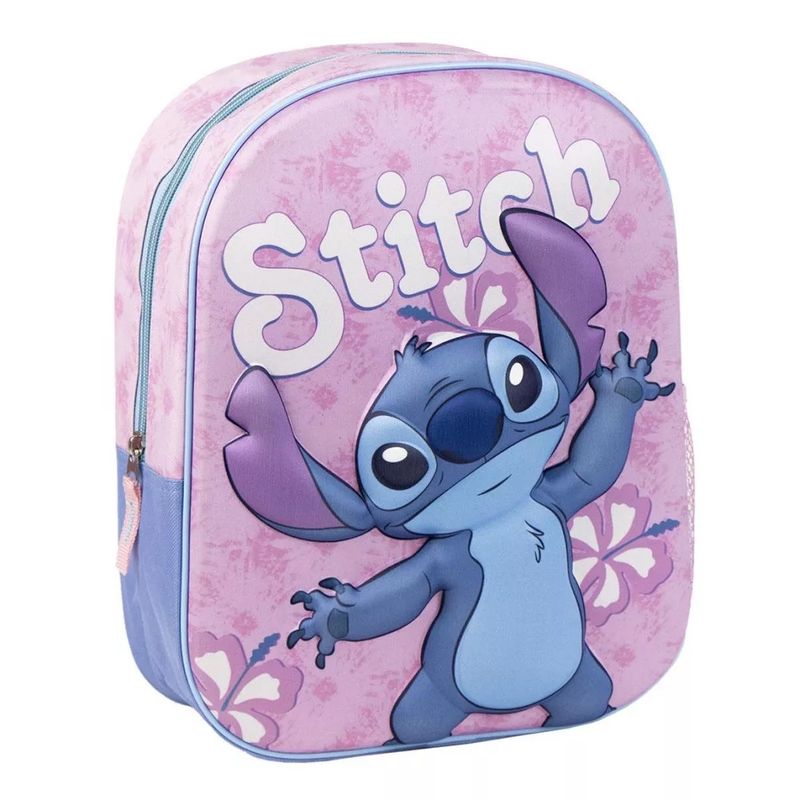 Disney Lilo und Stitch Hibiscus 3D Rucksack, Tasche 31 cm Disney Lilo und Stitch Hibiscus 3D Rucksack, Tasche 31 cm