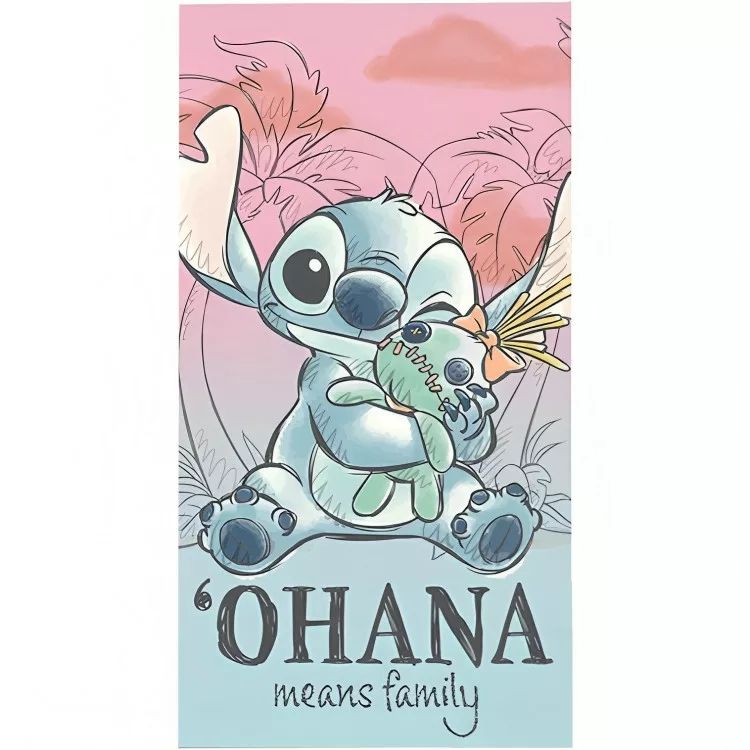 Disney Lilo und Stitch Cheeky Badetuch, Strandhandtuch 70x140cm Disney Lilo und Stitch Cheeky Badetuch, Strandhandtuch 70x140cm