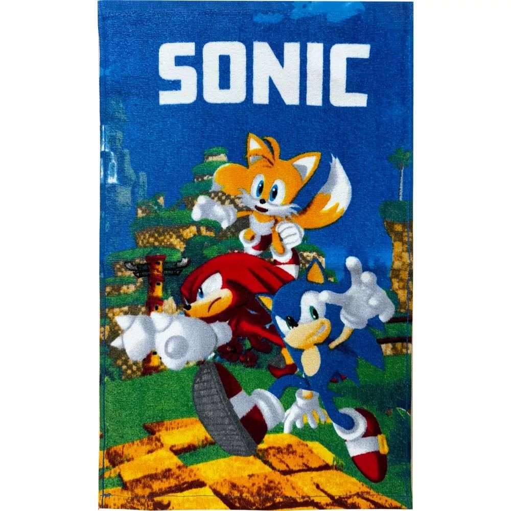 Sonic the Hedgehog Speedy Handtuch, Gesichtstuch 30x50 cm.