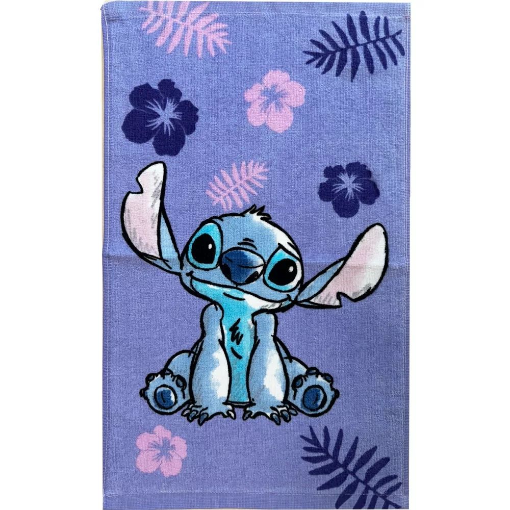 Disney Lilo and Stitch Blooming Handtuch, Gesichtstuch 30x50 cm