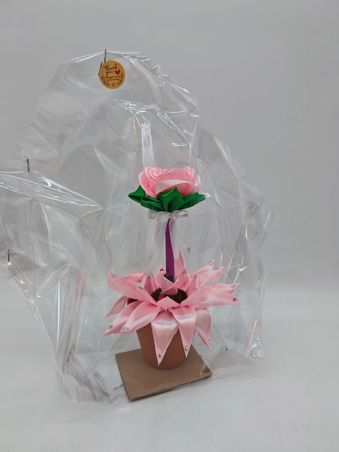 Handgemachte Rose stifthalter