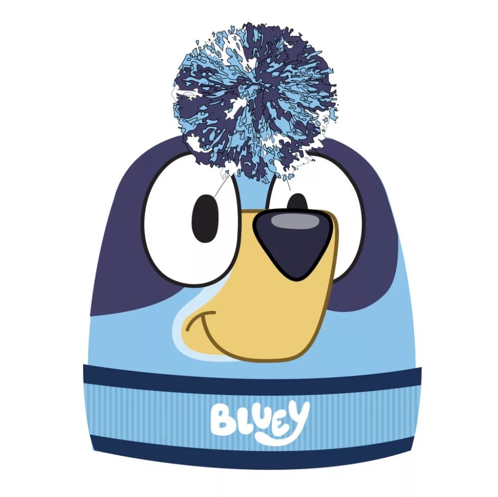 Bluey Blue Kinder Mütze 52-54 cm