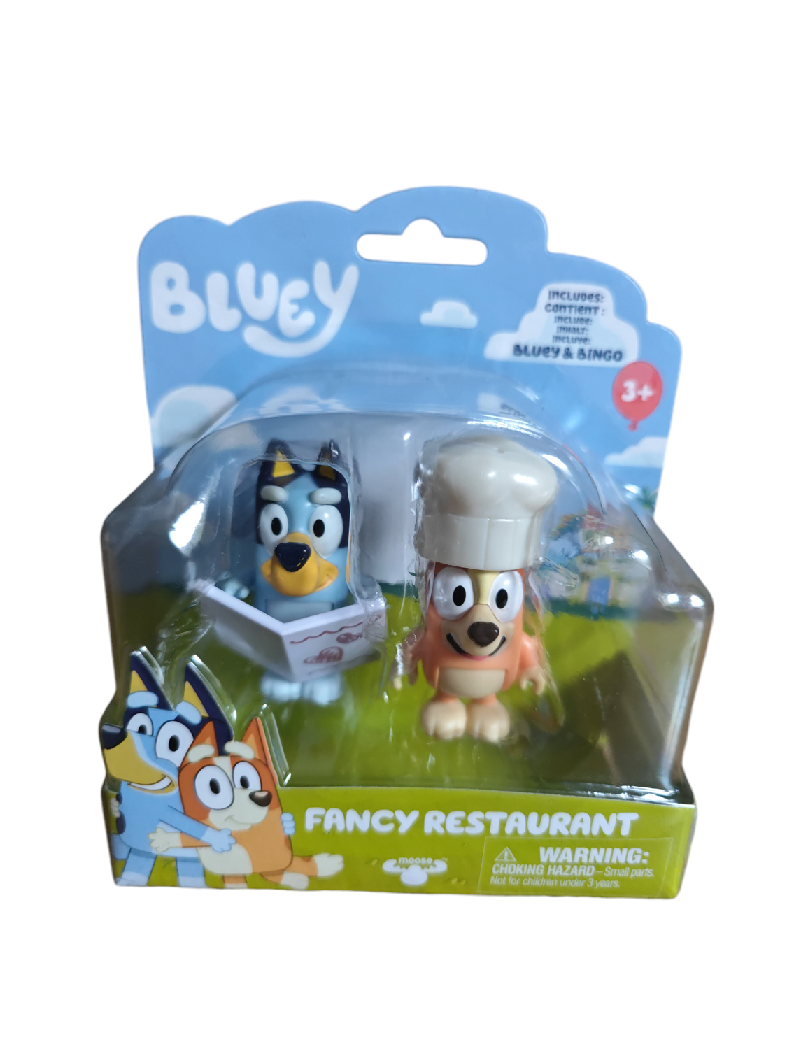 MOOSE TOYS - Pack 2 Bluey-Figuren