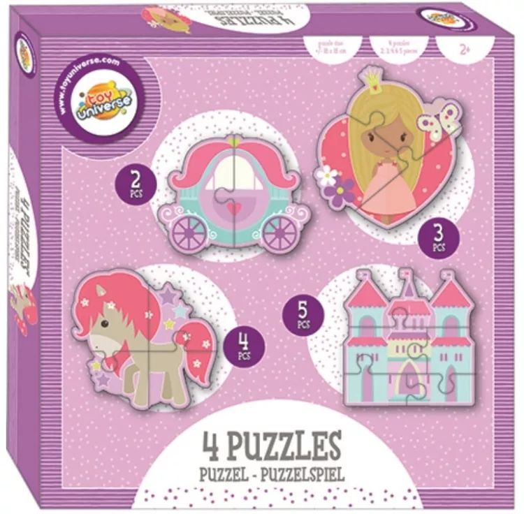 Prinzessin Prinzessin Form Puzzle Set