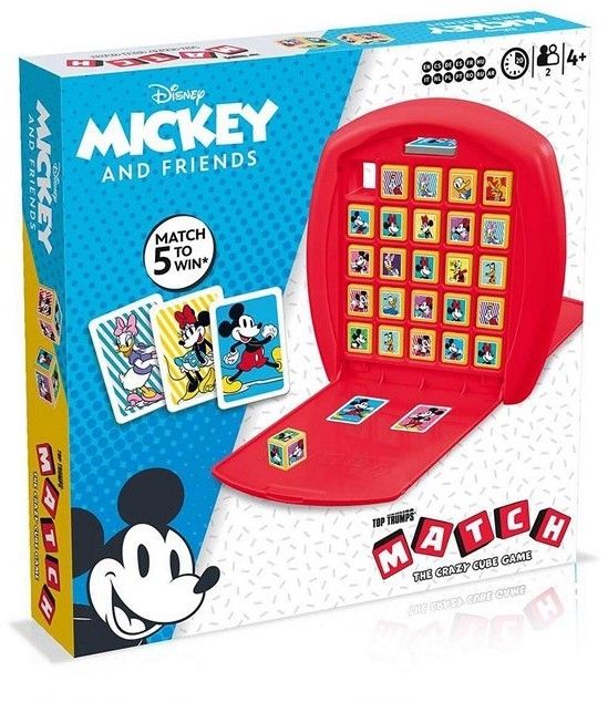 Disney Mickey and Friends Match Crazy Cube Game 26,5x26,5cm