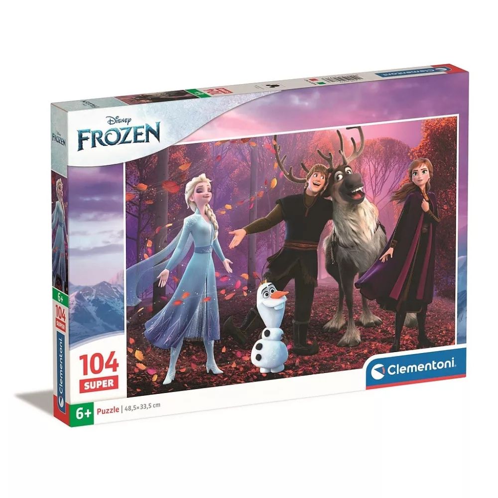 Disney Eiskönigin Singing Clementoni 104-teiliges Puzzle frozen 