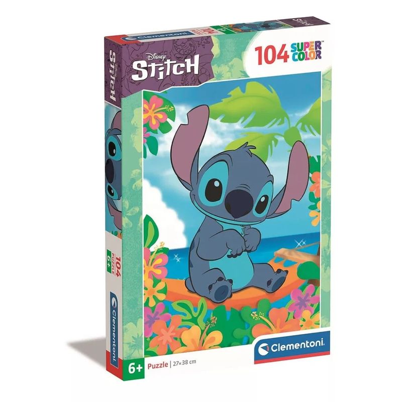 Disney Lilo und Stitch Tropical 104-teiliges Clementoni-Puzzle Disney Lilo und Stitch Tropical 104-teiliges Clementoni-Puzzle