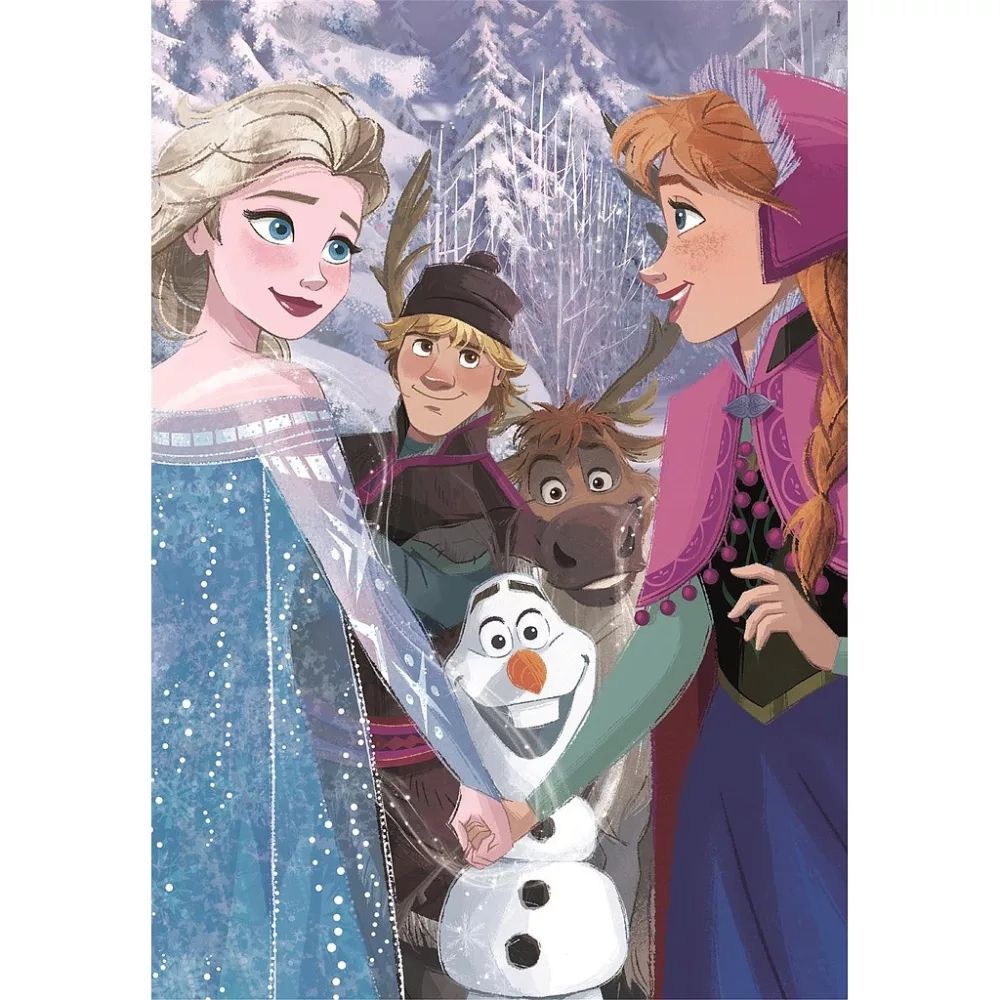 Disney Eiskönigin Holding Hands 104-teiliges Clementoni-Puzzle frozen 