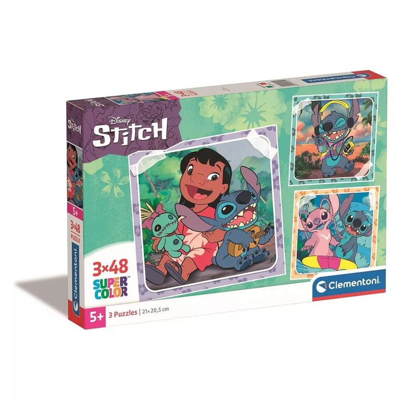 Disney Lilo und Stitch Music 3x48 Teile Puzzle Clementoni Disney Lilo und Stitch Music 3x48 Teile Puzzle Clementoni