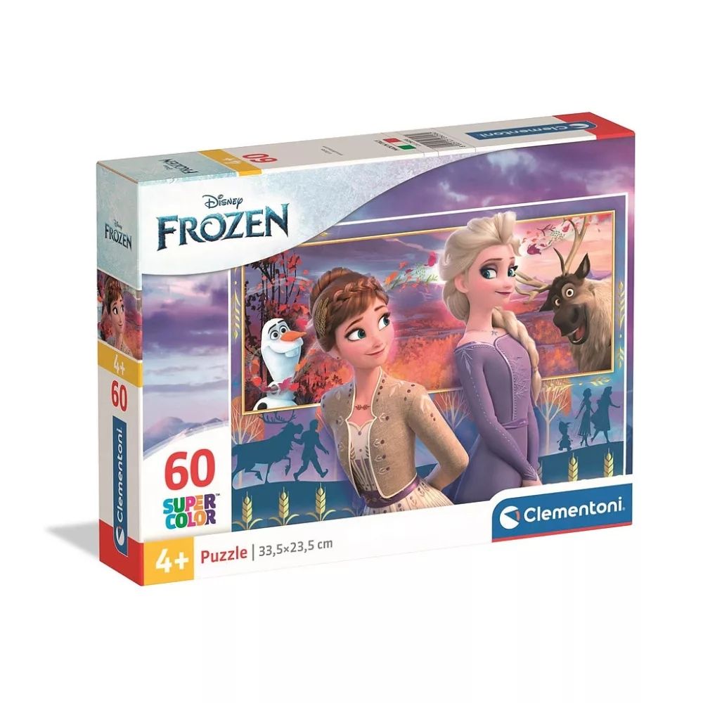 Disney Eiskönigin Wind 60-teiliges Clementoni-Puzzle frozen 