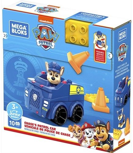 Mega Bloks Junior Builders Paw Patrol Chase Police 18x18cm